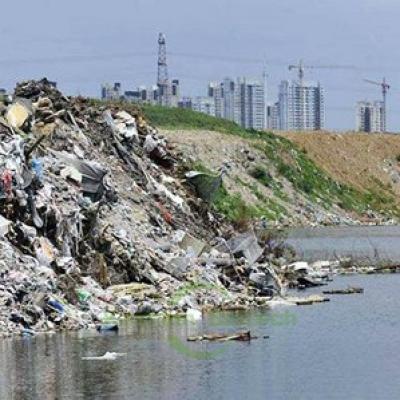 What method does sewage plant use to deodorize?